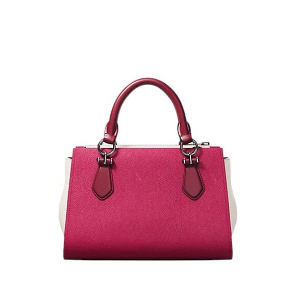 MICHAEL KORS Marilyn Small Color-Block Saffiano Leather Messenger Bag – NWT - Picture 3 of 16